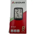 Produktbild: SIGMA BC 8.0 WR| Fahrradcomputer mit 8 Funktionen | Fahrrad Tacho mit Kabel | Wa