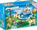 Produktbild: PLAYMOBIL® Princess 4137 Märchenschlosspark Einhorn Prinzessin - Neu / B Ware
