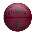 Produktbild: Wilson NBA Team Tribute SOLID BSKT MIA Heat 5, Rot
