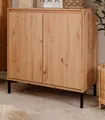 Produktbild: Kommode in Artisan Eiche Sideboard 2-türig 81 x 87 cm Bastia
