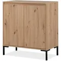Produktbild: Furn.Design Kommode, Eiche Artisan, Holzwerkstoff, Nachbildung,Eiche, 1 Fächer, eckig, 81x87x40 cm, Wohnzimmer, Kommoden & Sideboards, Kommoden