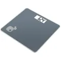 Produktbild: BEURER Personenwaage GS 05 EX, Gut ablesbares LCD-Display, Großformatige Glaswaage grau