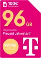 Produktbild: Telekom MagentaMobil Prepaid 5G Jahrestarif SIM-Karte Prepaidkarte