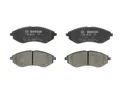 Produktbild: Für BOSCH 0 986 424 818 Brake Pad Set, disc brake 0 986 424 818 Brake pads set