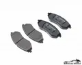 Produktbild: Bremsbelagsatz Vorne für Chevrolet Aveo / Kalos T200 T250 T255 Limo ab 02->