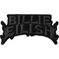 Produktbild: Billie Eilish Patch Flame Schwarz Nue offiziell Schwarz Size One Size