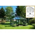 Produktbild: Juliana Gewächshaus Grand Oase 13,0m² 3 mm Sicherheitsglas inkl. Fundamentrahmen