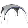 Produktbild: Outsunny Pavillon Polyester Metall Cremeweiß L400 x B400 x H250 cm