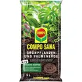 Produktbild: Blumenerde Compo SANA Grünpflanzen- und Palmenerde, für Zimmer-, Balkonpflanzen und Palmen, mit Dünger, 5 Liter