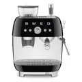 Produktbild: Smeg EGF03BLEU Espressomaschine mit integriertem Mahlwerk 50's Style Schwarz