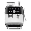 Produktbild: SMEG EGF03BLEU Espressomaschine mit Mahlwerk schwarz 50`s Style NEUWARE