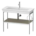 Produktbild: Duravit White Tulip Metallkonsole für 236310 Handtuchhalter rechts - Steingrau Hochglanz Lack - WT4544RH2H2