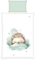 Produktbild: Baby Best Babybettwäsche babybest Kleiner Igel, Renforcé, 2 teilig, Wendebettwäsche