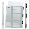Produktbild: Leitz Register 12140000 DIN A4 1-6 schwarz