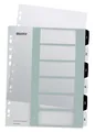 Produktbild: LEITZ 1214-00-00 LEITZ Kunststoff-Register WOW, Zahlen, A4 Überbreite, 1-6
