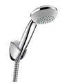 Produktbild: hansgrohe Crometta 85 Duschkopf, inkl. Duschkopfhalter, 2 Strahlarten, Chrom