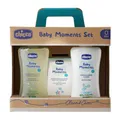 Produktbild: 8058664138869 Chicco Baby Moments zestaw płyn do kąpieli 200ml + balsam do ciała