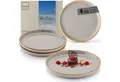 Produktbild: SÄNGER Teller Rio, (4 St), Rio Perlgrau, 4x Dessertteller, Steingut, Handmade, VALUE COLLECTION