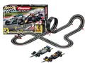 Produktbild: Carrera Go!!! Max Performance | Formel 1 Rennbahn-Set |Max Verstappen vs Louis Hamilton |2 Slotcars inkl. 2 Handregler mit Turbo-Knopf | inkl. Looping, Kreuzung, Fly-Over und Rundenzähler |