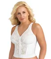 Produktbild: Exquisite Form Damen Original Longline Haltungs 5107565 BH, Weiß, 48D