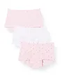 Produktbild: Schiesser Mädchen 3 Pack Shorts Hohe Passform - 95/5 Organic Bio Baumwolle Größe 92 Bis 140 Unterwäsche, Sortiert 5_173261, 140 EU