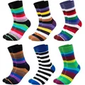 Produktbild: OCCULTO Basicsocken Herren Bunte Socken 6er Pack (Modell: Sigi) (6-Paar) lila 39-42