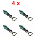 Produktbild: 4 x WERA Kraftform Kompakt 05030005001 Griff Flaschenöffner Kapselöffner Öffner