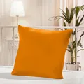 Produktbild: Estella Kuschelkissenbezug Mako-Feinjersey apfelsine Größe 40x40 cm