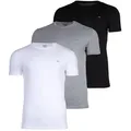 Produktbild: DIESEL Herren T-Shirt , 3er Pack - UMTEE-JAKETHREEPACK, Rundhals, Kurzarm, einfarbig Schwarz/Grau/Weiß 2XL