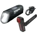 Produktbild: LED-Akku-LeuchtenSet VectorSignal Vision LS 760/ 740 schwarz mit Halter