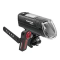 Produktbild: TRELOCK Fahrradlicht Set, LS 760 I-GO Vision 100 LUX und LS740 VECT Rücklicht mit Bremslichtfunktion, USB Aufladbar