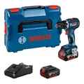 Produktbild: Bosch Akku-Bohrschrauber GSR 18V-90 C, 2 Akku GBA 18V 5.0Ah, Ladg. u. L-BOXX