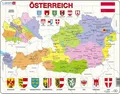 Produktbild: Puzzle - Österreich (politisch) (2010) | Puzzle | Larsen | EAN 7023852102176
