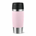 Produktbild: Emsa Isolierbecher Travel Mug Classic, To-Go-Becher, Edelstahl Pastellrosa 360ml