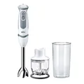 Produktbild: Braun MQ 5220WH MultiQuick 5 Vario Stabmixer Set Pürierstab Mixer 1.000 Watt