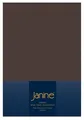 Produktbild: Janine Design Spannbettlaken - 100 x 200 cm - Dunkelbraun