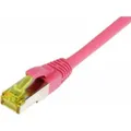 Produktbild: Synergy 21 patchkabel rj45 cat6a 500mhz.25m magenta s-stp(s/ftp) tpe/lszh(ultraflex) awg26 mit cat7 rohkabel s (S/FTP, CAT6a, 25 m) (S217710)
