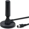 Produktbild: DVB-T2 Stabantenne Qoltec 57016 mit Magnet