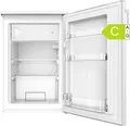 Produktbild: Kühlschrank Tischkühlschrank mit Gefrierfach 107L weiß 85cm EEK C leise LED