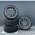 Produktbild: FF01 19 Zoll Sommerräder 4 HANKOOK 255/45 R19 Kompletträder für Audi A7 S7 F2 C8