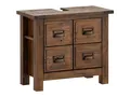 Produktbild: Waschbeckenunterschrank Cancun Holz Pinie rustikal 70x61x35cm Badschrank