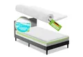 Produktbild: Juskys, Topper, 7 cm hoch, Memoryschaum, 90x200 cm, Memoryfoam, orthopädisch, atmungsaktiv, anpassungsfähig