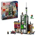 Produktbild: LEGO ǀ Marvel Spider-Man vs. Oscorp - Bauset zum Sammeln für Kinder mit 8 Minifiguren, darunter auch Spider-Woman, Miles Morales, Ghost Spider und Green Goblin - Geschenk ab 10 Jahren - 76324