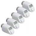 Produktbild: eqiva 5er Set Elektronik-Heizkörperthermostat Model N mit Boost-Funktion und leisem Kompaktgetriebe