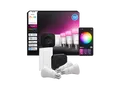 Produktbild: PHILIPS Hue Bridge Pro + Dimmer Switch 3 E27 smarte Lampen, White and Color Ambiance, Starterset RGBW