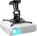 Produktbild: Duronic PB01XB Beamer Halterung | Projektor Deckenhalterung | Universal Wandhalterung | Halterung für Video-Projektor | drehbar und schwenkbar | Heimkino | Traglast bis zu 10 kg | 360° Rotation