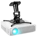 Produktbild: PB01XB Deckenhalterung für Beamer, Beamer Halterung mit 10 kg Traglast, Beamerhalterung für Projektor, Universal Projektorhalterung unter der Decke
