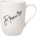 Produktbild: Villeroy & Boch Statement Becher  Kaffeebecher   Je t'aime - 9672 -