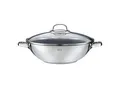 Produktbild: Rösle WOK Elegance, Edelstahl, Metall, nicht angegeben L, backofengeeignet, Deckel hitzebeständig, antihaftbeschichtet, Kochen, Pfannen, Woks