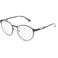 Produktbild: Polaroid PLD D550/G Herren-Brille inkl. Gläser Vollrand Panto Metall-Gestell 48/19/145, schwarz